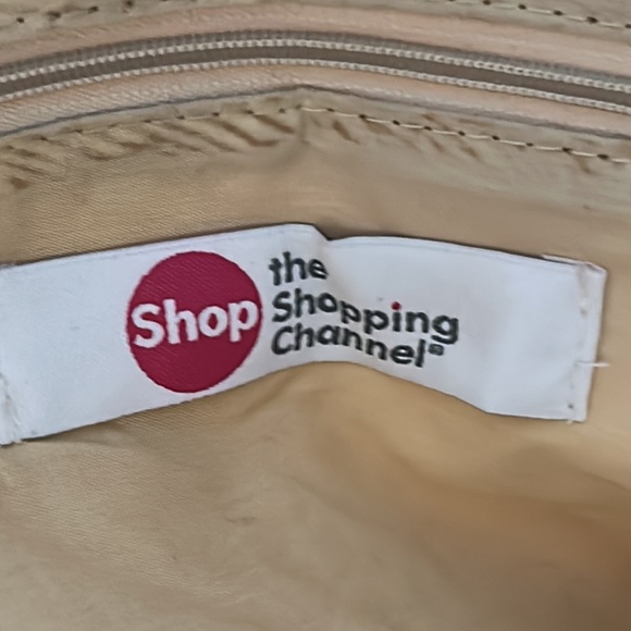 Vintage Bag, Straw Look with Brown Trim, TSC, Vegan, NWOT - Picture 7 of 8